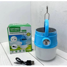 Лампа акумуляторна з сонячною батареєю GDLITE GD-071