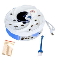 Електрична пастка для мошок і мух знищувач комах Electric Fly Trap
