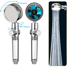 Водосберегающая насадка для душа с вентилятором - Turbocharged shower head