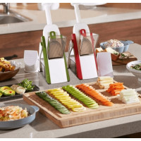 Мультислайсер терка для овочів - Brava Spring Slicer