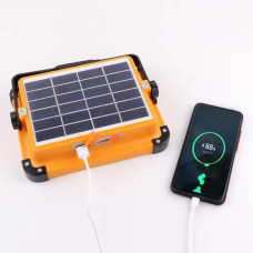 Переносний прожектор-ліхтар на сонячній батареї з функцією PowerBank