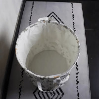 Красочная утолщенная хлопковая корзина для белья и игрушек
