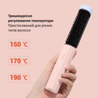 Аккумуляторный выпрямитель для волос - Hair Straighter Comb