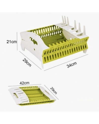 Сушарка - органайзер для посуду - Compact Dish Rack Сушарка - органайзер для посуду - Compact Dish Rack
