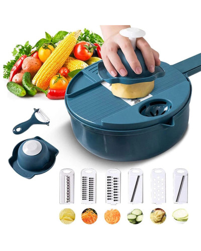 Овочерізка багатофункціональна  12 в 1 - Multi Cutter