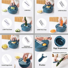 Овочерізка багатофункціональна  12 в 1 - Multi Cutter