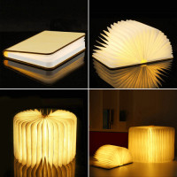 Настольная лампа - книга - Foldable Book Lamp