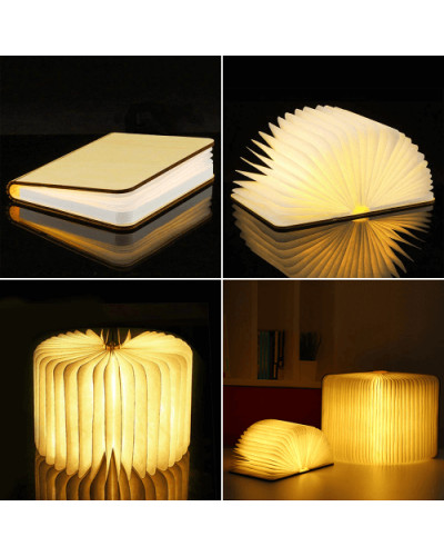 Настольная лампа - книга - Foldable Book Lamp Настольная лампа - книга - Foldable Book Lamp