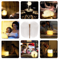 Настольная лампа - книга - Foldable Book Lamp