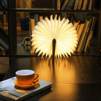 Настольная лампа - книга - Foldable Book Lamp