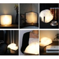 Настольная лампа - книга - Foldable Book Lamp
