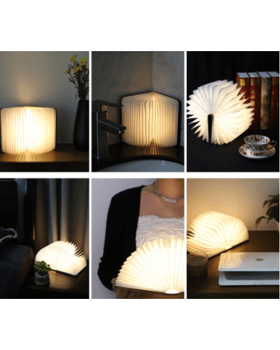 Настольная лампа - книга - Foldable Book Lamp Настольная лампа - книга - Foldable Book Lamp