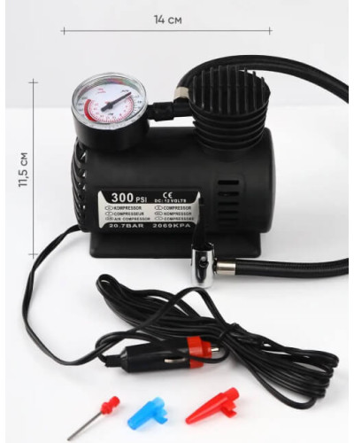 Автомобильный насос компрессор - Air Compressor DC 12 V