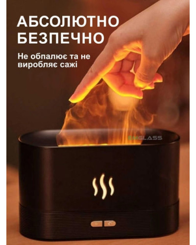 Ночник – увлажнитель воздуха с эффектом живого пламени Ночник – увлажнитель воздуха с эффектом живого пламени