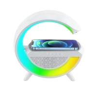 Нічник із бездротовою зарядкою та Bluetooth колонкою - Smart Light Sound Machine