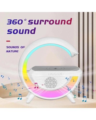 Ночник с беспроводной зарядкой и Bluetooth колонкой – Smart Light Sound Machine