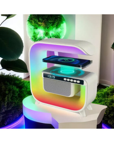 Лампа – ночник с беспроводной зарядкой и Bluetooth динамиком – G-Lite XM-G3 Лампа – ночник с беспроводной зарядкой и Bluetooth динамиком – G-Lite XM-G3