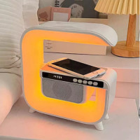 Лампа - нічник із бездротовою зарядкою та Bluetooth динаміком - G-Lite XM-G3 