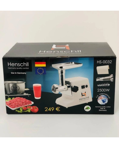 Мясорубка электрическая с соковыжималкой - Henschll HS-0032