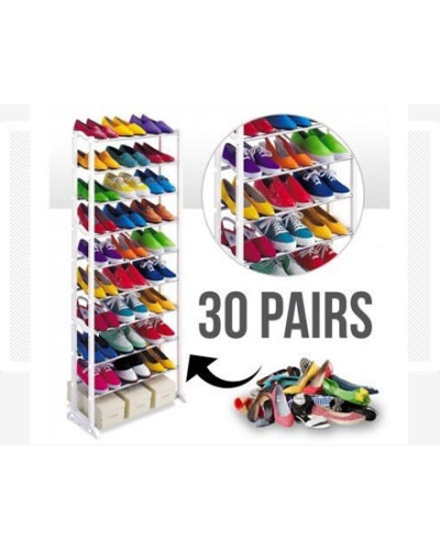 Органайзер полка для обуви Amazing shoe rack + Вешалка для одежды Органайзер полка для обуви Amazing shoe rack + Вешалка для одежды