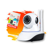 Возвратная IP камера 720Р HD WiFi + Подарок карта памяти 32Гб