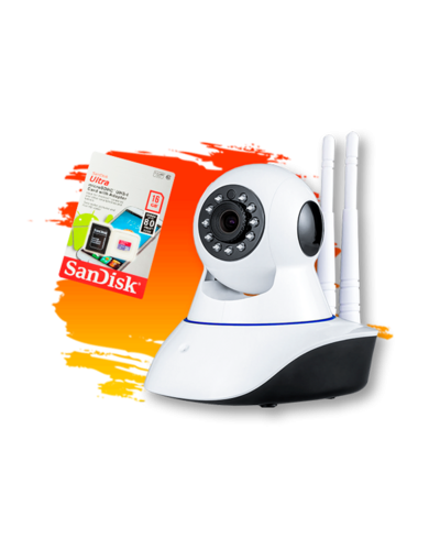 Возвратная IP камера 720Р HD WiFi + Подарок карта памяти 32Гб