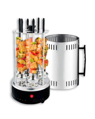 Шашлычница вертикальная электрическая на 6 шампуров - Kebabs Machine 1000W