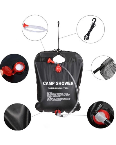 Похідний компактний душ 20л - Camp Shower - Camp Shower Похідний компактний душ 20л - Camp Shower - Camp Shower