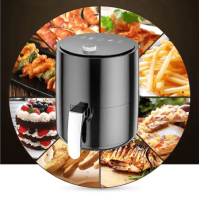 Аерофритюрниця аерогриль для смаження без масла Air Fryer мультипіч на 1,5 л 1500 Вт