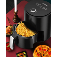 Аерофритюрниця аерогриль для смаження без масла Air Fryer мультипіч на 1,5 л 1500 Вт