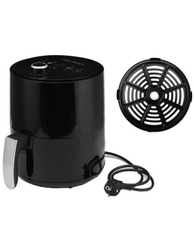 Аэрофритюрница аэрогриль для жарки без масла Air Fryer мультипечь на 1,5 л 1500 Вт