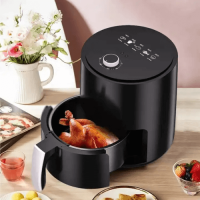 Аерофритюрниця аерогриль для смаження без масла Air Fryer мультипіч на 1,5 л 1500 Вт