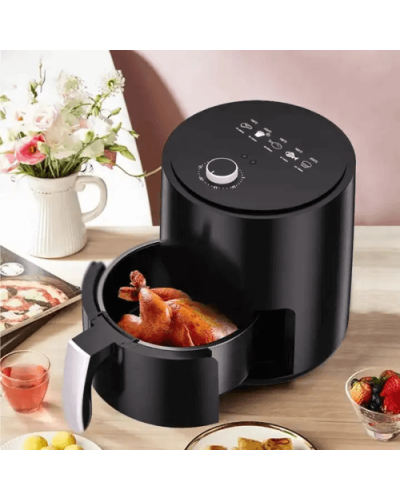 Аэрофритюрница аэрогриль для жарки без масла Air Fryer мультипечь на 1,5 л 1500 Вт