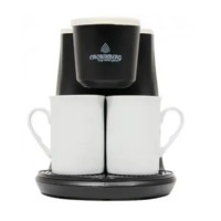 Кофеварка Crownberg CB-1568 с двумя чашками + кофемолка в подарок