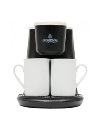 Кофеварка Crownberg CB-1568 с двумя чашками