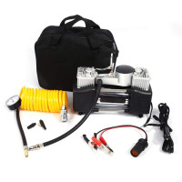 Компрессор автомобильный двухпоршневой - Air Compressor 12v 628-4x4