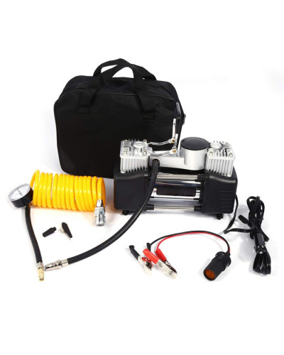 Компрессор автомобильный двухпоршневой - Air Compressor 12v 628-4x4