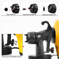 Фарбопульт електричний Electric paint sprayer фарборозпилювач