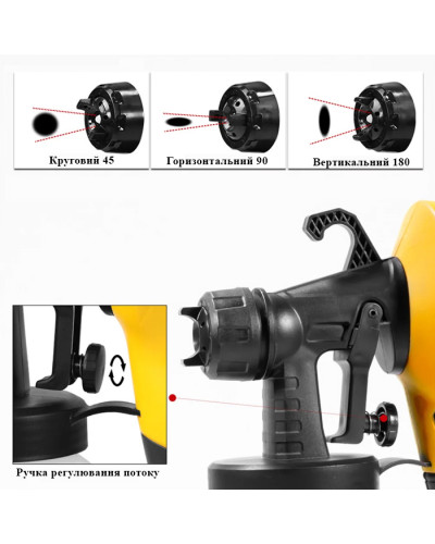 Фарбопульт електричний Electric paint sprayer фарборозпилювач Фарбопульт електричний Electric paint sprayer фарборозпилювач