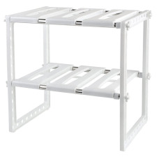 Регулируемая кухонная полка-органайзер Kitchen Rack