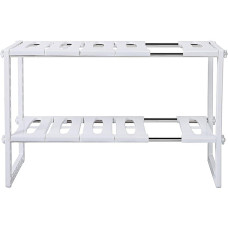Регулируемая кухонная полка-органайзер Kitchen Rack