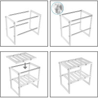 Регульована кухонна полиця-органайзер Kitchen Rack