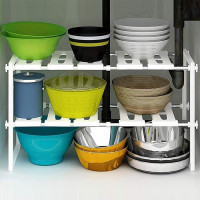 Регульована кухонна полиця-органайзер Kitchen Rack