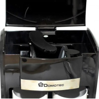 Кофеварка 2 в 1 Domotec с двумя керамическими чашками