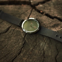 Подарунковий набір шкіряна чоловіча сумка Jasper Collection та годинник 
