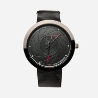 Подарунковий набір шкіряна чоловіча сумка Jasper Collection та годинник 
