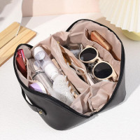 Містка дорожня косметичка - Make Up Bag (чорна)