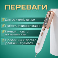 Портативний плазмовий коагулятор для видалення папілом та бородавок