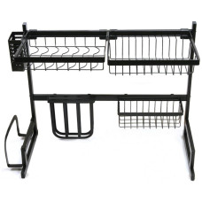 Органайзер для сушки посуды над раковиной - Storage Shelf Sink storage rack