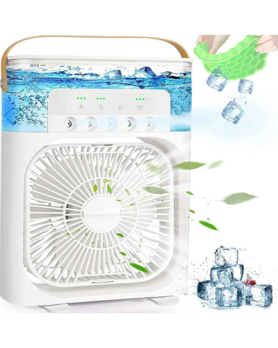 Портативний міні-кондиціонер з підсвічуванням Mini Air Conditioner Портативний міні-кондиціонер з підсвічуванням Mini Air Conditioner